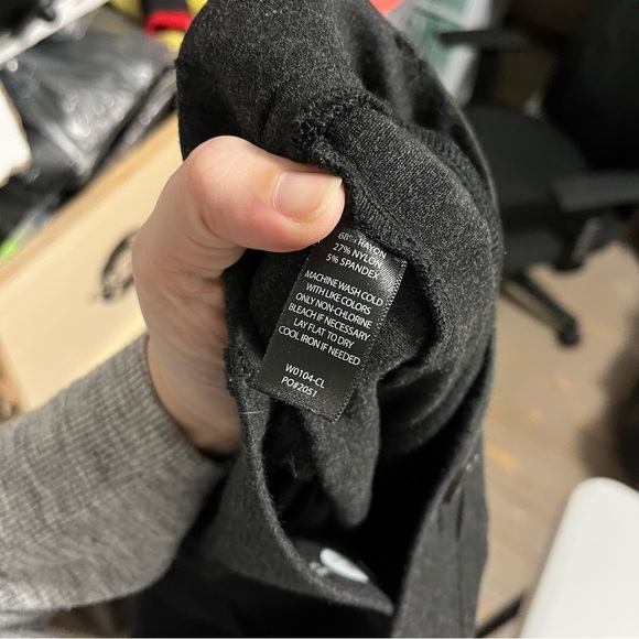 Betabrand Dress Yoga Pants Boot Cut Classic Charcoal Grey Medium Long Tall E - Picture 5 of 8